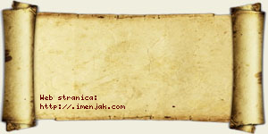 Jagoda Trošić vizit kartica